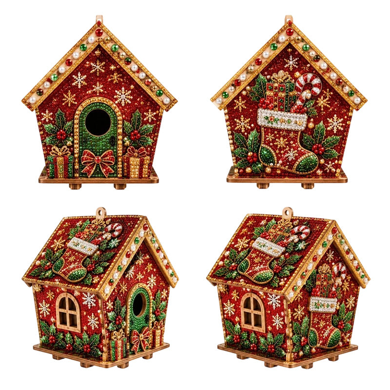 🎄 50% korting! 3D DIY kerst parel schilderij – fonkelende 3D-parels, eenvoudig & ontspannend. Perfect kerstcadeau! ✨🎁