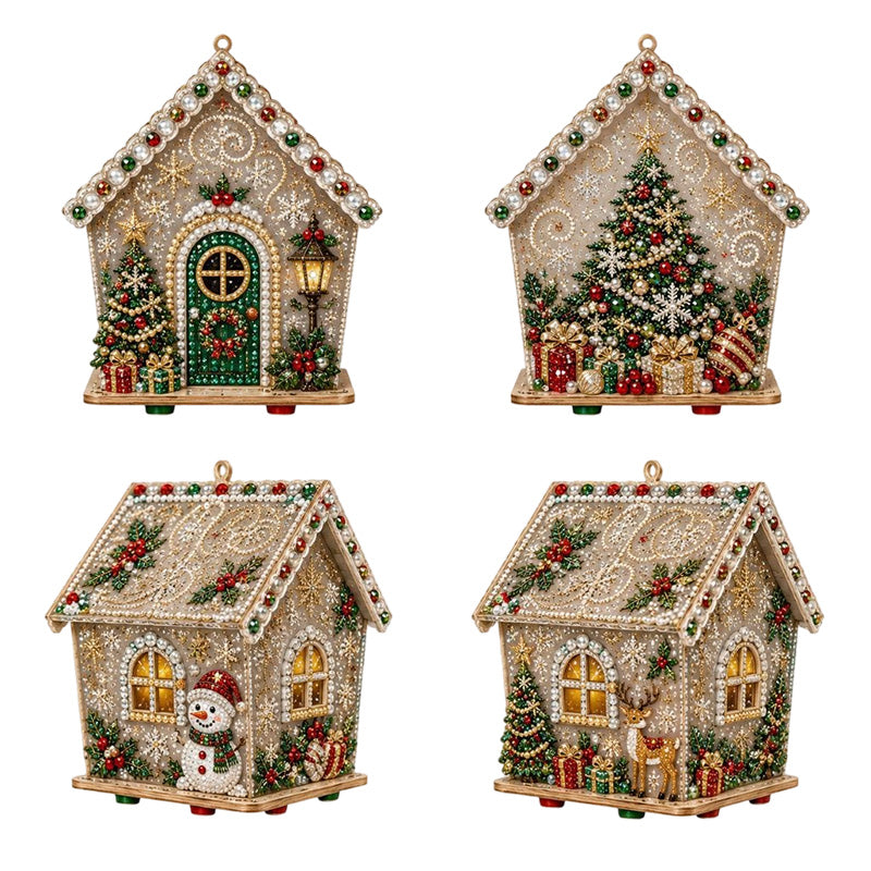 🎄 50% korting! 3D DIY kerst parel schilderij – fonkelende 3D-parels, eenvoudig & ontspannend. Perfect kerstcadeau! ✨🎁