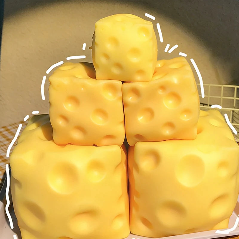 🧀 50% korting! Gigantische anti-stress kaas – super bevredigend om in te knijpen. Therapeutische verlichting voor stress & spanning! ✨💆‍♀️