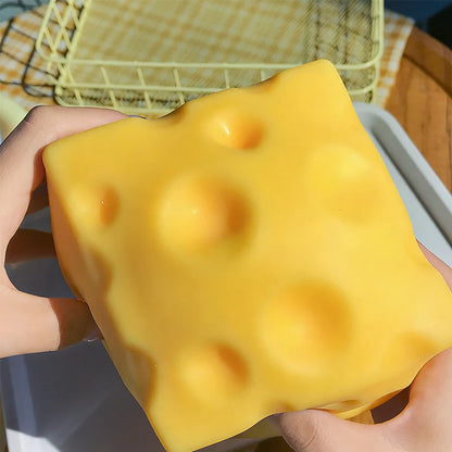 🧀 50% korting! Gigantische anti-stress kaas – super bevredigend om in te knijpen. Therapeutische verlichting voor stress & spanning! ✨💆‍♀️