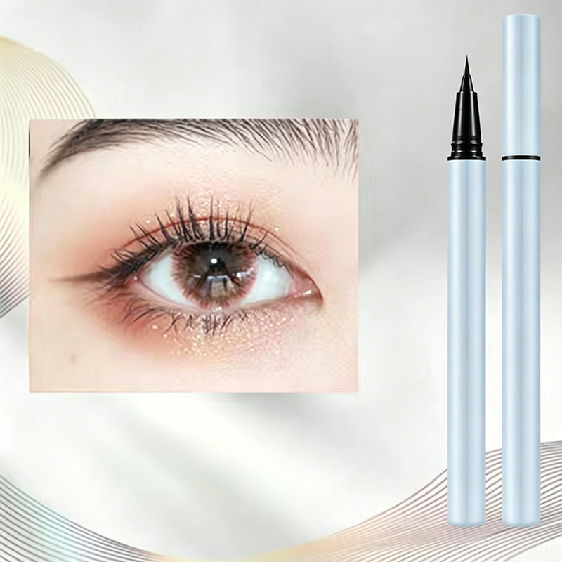 🌸 1+1 GRATIS – Fijne Waterproof Eyeliner Pen | Nauwkeurige Lijn & Strakke Ooglook | Makkelijk Aan Te Brengen