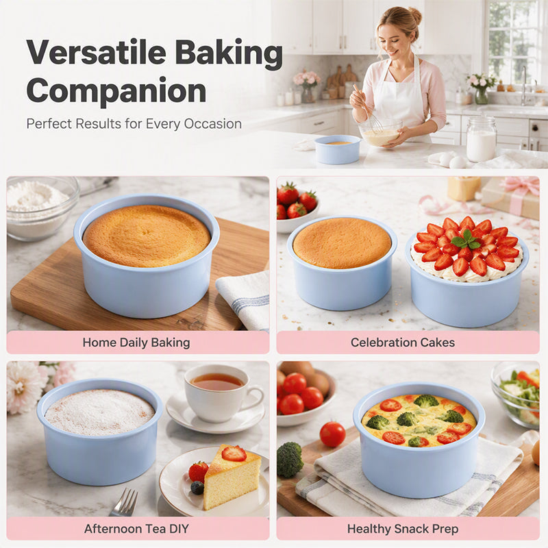 🧁 50% korting! Flexibele silicone cakevorm – antiaanbak, meerdere maten & stevige rand. Bak moeiteloos, loslaten zonder breken! ✨🍰