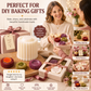 🥧 50% korting! Dubbelzijdige pastry mal – 2-in-1, levensmiddelenveilig ABS & eenvoudig schoon. Maak professionele gebakjes thuis! ✨🍰