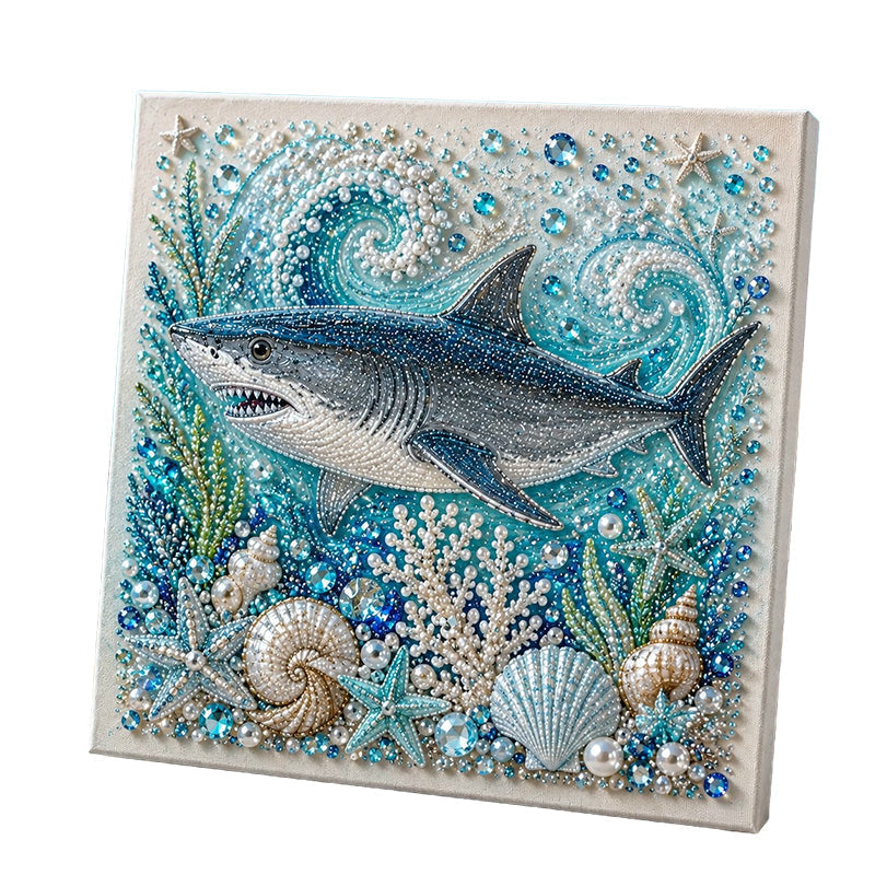 🌊 50% korting! Diamantschilderij zeetafereel – schitterende 3D-textuur, mindfulness & prachtig zeemotief. Perfect handgemaakt cadeau! ✨🎨