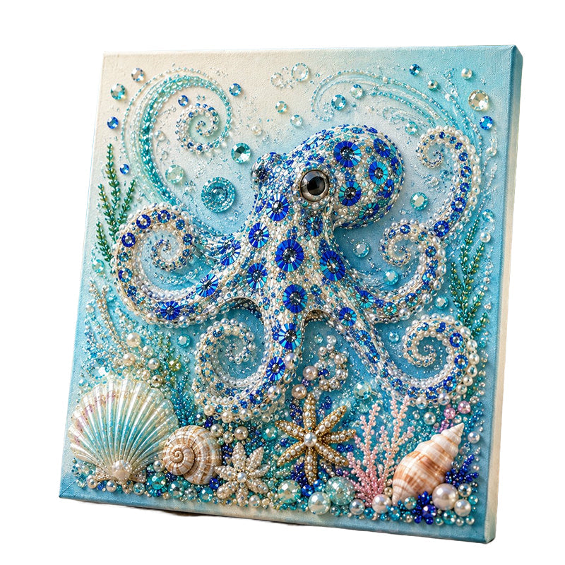 🌊 50% korting! Diamantschilderij zeetafereel – schitterende 3D-textuur, mindfulness & prachtig zeemotief. Perfect handgemaakt cadeau! ✨🎨