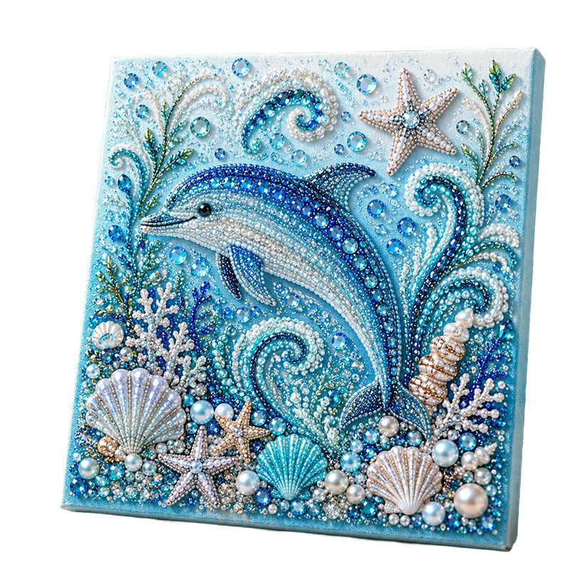 🌊 50% korting! Diamantschilderij zeetafereel – schitterende 3D-textuur, mindfulness & prachtig zeemotief. Perfect handgemaakt cadeau! ✨🎨