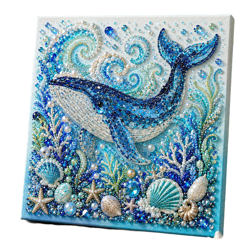 🌊 50% korting! Diamantschilderij zeetafereel – schitterende 3D-textuur, mindfulness & prachtig zeemotief. Perfect handgemaakt cadeau! ✨🎨