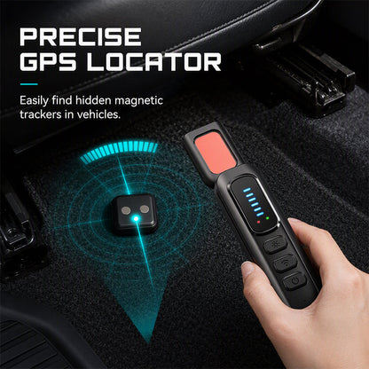 🕵️🔍 50% KORTING! Wordt je stiekem bespied in je hotelkamer of auto? Deze T19 detector spoort élke verborgen camera én GPS-tracker op – 1 MHz tot 6,5 GHz, 25 uur batterij. Jouw privacy, overal beschermd!