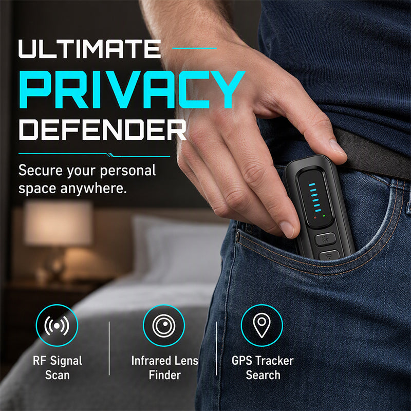 🕵️🔍 50% KORTING! Wordt je stiekem bespied in je hotelkamer of auto? Deze T19 detector spoort élke verborgen camera én GPS-tracker op – 1 MHz tot 6,5 GHz, 25 uur batterij. Jouw privacy, overal beschermd!