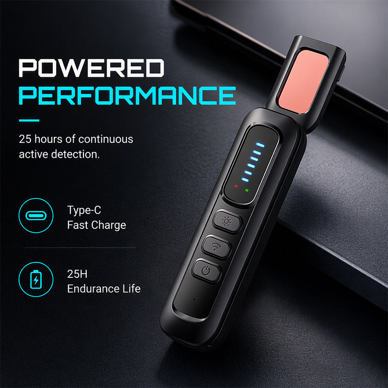 🕵️🔍 50% KORTING! Wordt je stiekem bespied in je hotelkamer of auto? Deze T19 detector spoort élke verborgen camera én GPS-tracker op – 1 MHz tot 6,5 GHz, 25 uur batterij. Jouw privacy, overal beschermd!