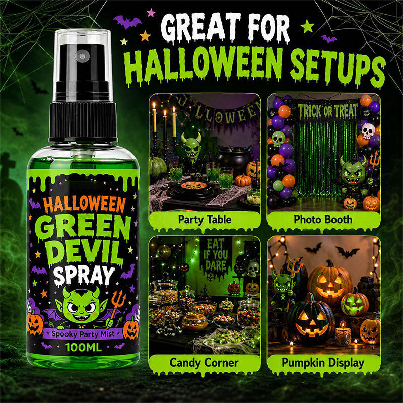 🧪 50% korting! Green Devil Spray – creëer in 1x een griezelige look. Snel & makkelijk voor een eng, groen effect! 👹✨