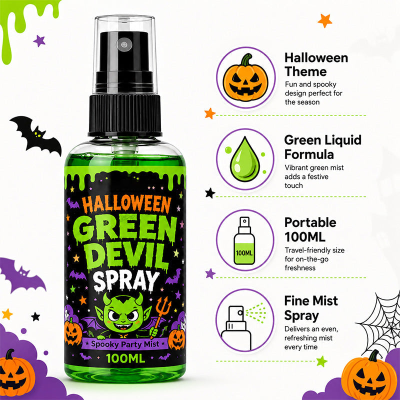 🧪 50% korting! Green Devil Spray – creëer in 1x een griezelige look. Snel & makkelijk voor een eng, groen effect! 👹✨