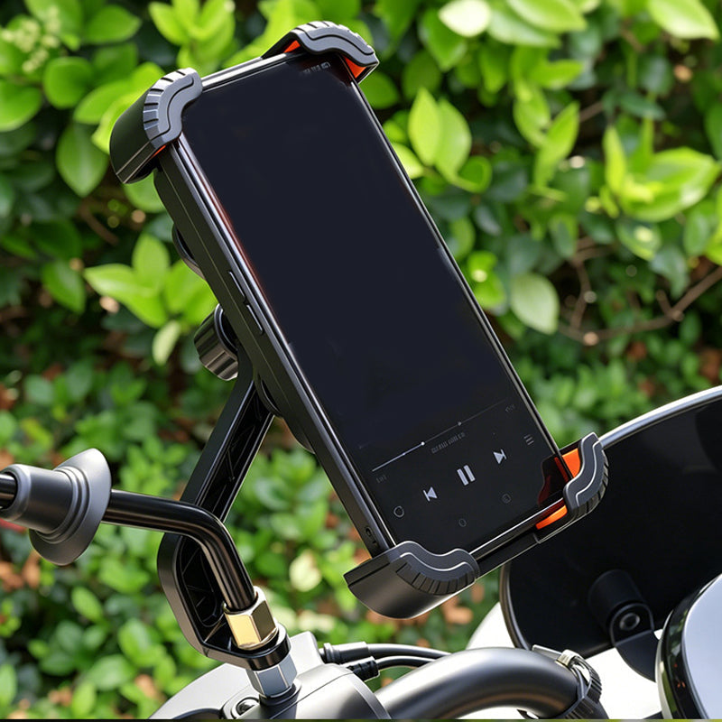 📱 50% korting! Fietshouder met schokdemping – 4-assig, mechanische vergrendeling & 1-handige bediening. Perfect voor e-bikes! 🚴‍♂️🔒
