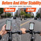 📱 50% korting! Fietshouder met schokdemping – 4-assig, mechanische vergrendeling & 1-handige bediening. Perfect voor e-bikes! 🚴‍♂️🔒
