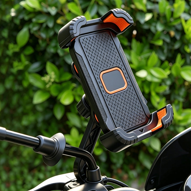 📱 50% korting! Fietshouder met schokdemping – 4-assig, mechanische vergrendeling & 1-handige bediening. Perfect voor e-bikes! 🚴‍♂️🔒