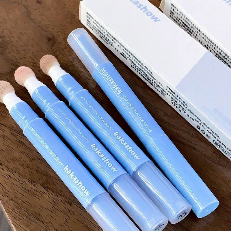✨ 50% korting! Crème-concealerpen – hoge dekking, niet uitdrogend & waterproof. Met sponsapplicator voor een perfecte finish! 💖👁️