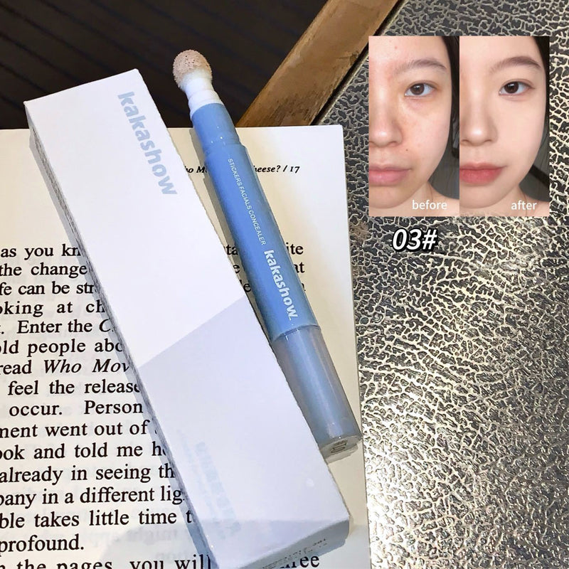 ✨ 50% korting! Crème-concealerpen – hoge dekking, niet uitdrogend & waterproof. Met sponsapplicator voor een perfecte finish! 💖👁️