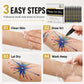 🎨 Metallic Body Paint Markers | Festival Set