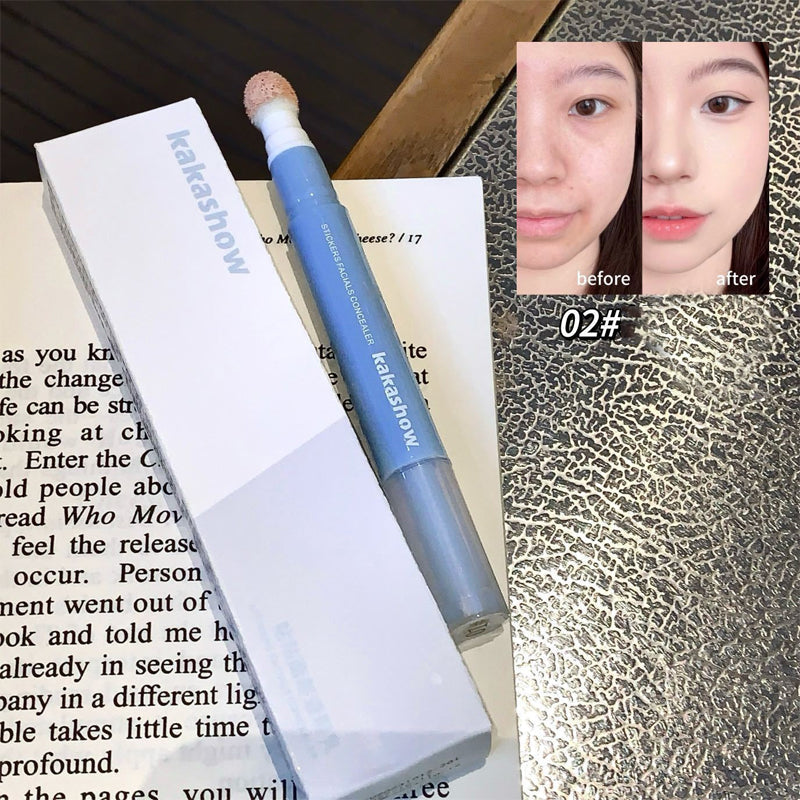✨ 50% korting! Crème-concealerpen – hoge dekking, niet uitdrogend & waterproof. Met sponsapplicator voor een perfecte finish! 💖👁️