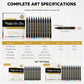 🎨 Metallic Body Paint Markers | Festival Set