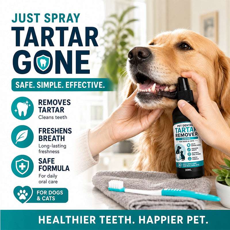 Zachte Tandverzorgingsspray voor Huisdieren