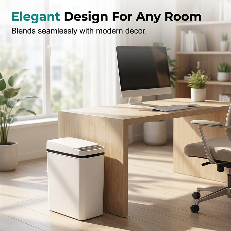 🗑️ 50% korting! Slimme sensor prullenbak – automatische opening, anti-geur afsluiting & slank design. Hands-free & hygiënisch voor keuken, badkamer & kantoor! ✨🤖