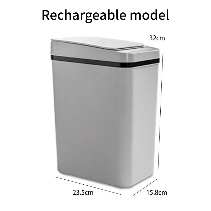 🗑️ 50% korting! Slimme sensor prullenbak – automatische opening, anti-geur afsluiting & slank design. Hands-free & hygiënisch voor keuken, badkamer & kantoor! ✨🤖