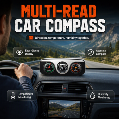 🧭 50% korting! Multifunctioneel autokompas – toont richting, temperatuur & vochtigheid. Ideaal voor roadtrips, kamperen & dagelijks woon-werkverkeer! 🚗✨