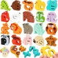 🧩 50% korting! 26-delige houten letter- & dierenmatchset – bevordert fijne motoriek, kindveilig & kleurrijke illustraties. Leren wordt een avontuur! ✨🔤