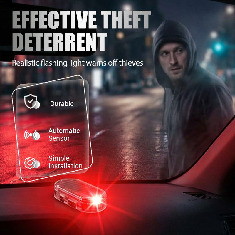 🚗 50% korting! Zonne-energie alarmlicht – intelligente lichtsensor, realistische beveiliging & draadloze installatie. Bescherm uw auto dag & nacht! ⚡🔒