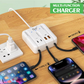 ⚡ 50% korting! Universele oplaadhub – 120W, ingebouwde kabels (USB-C & Micro USB), laad meerdere apparaten tegelijk op – geen gedoe! 🔌📱