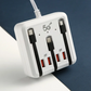 ⚡ 50% korting! Universele oplaadhub – 120W, ingebouwde kabels (USB-C & Micro USB), laad meerdere apparaten tegelijk op – geen gedoe! 🔌📱