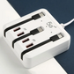 ⚡ 50% korting! Universele oplaadhub – 120W, ingebouwde kabels (USB-C & Micro USB), laad meerdere apparaten tegelijk op – geen gedoe! 🔌📱