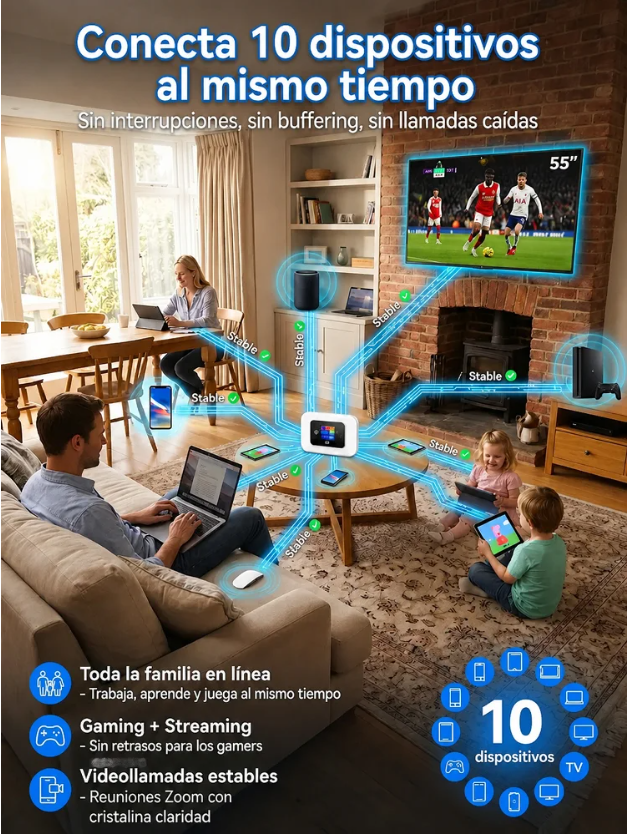 🌐 50% korting! Draagbare 5G WiFi-router – 300 Mbps, verbind 10 apparaten, geen abonnementskosten. Plug & play – overal snel internet! ⚡📶