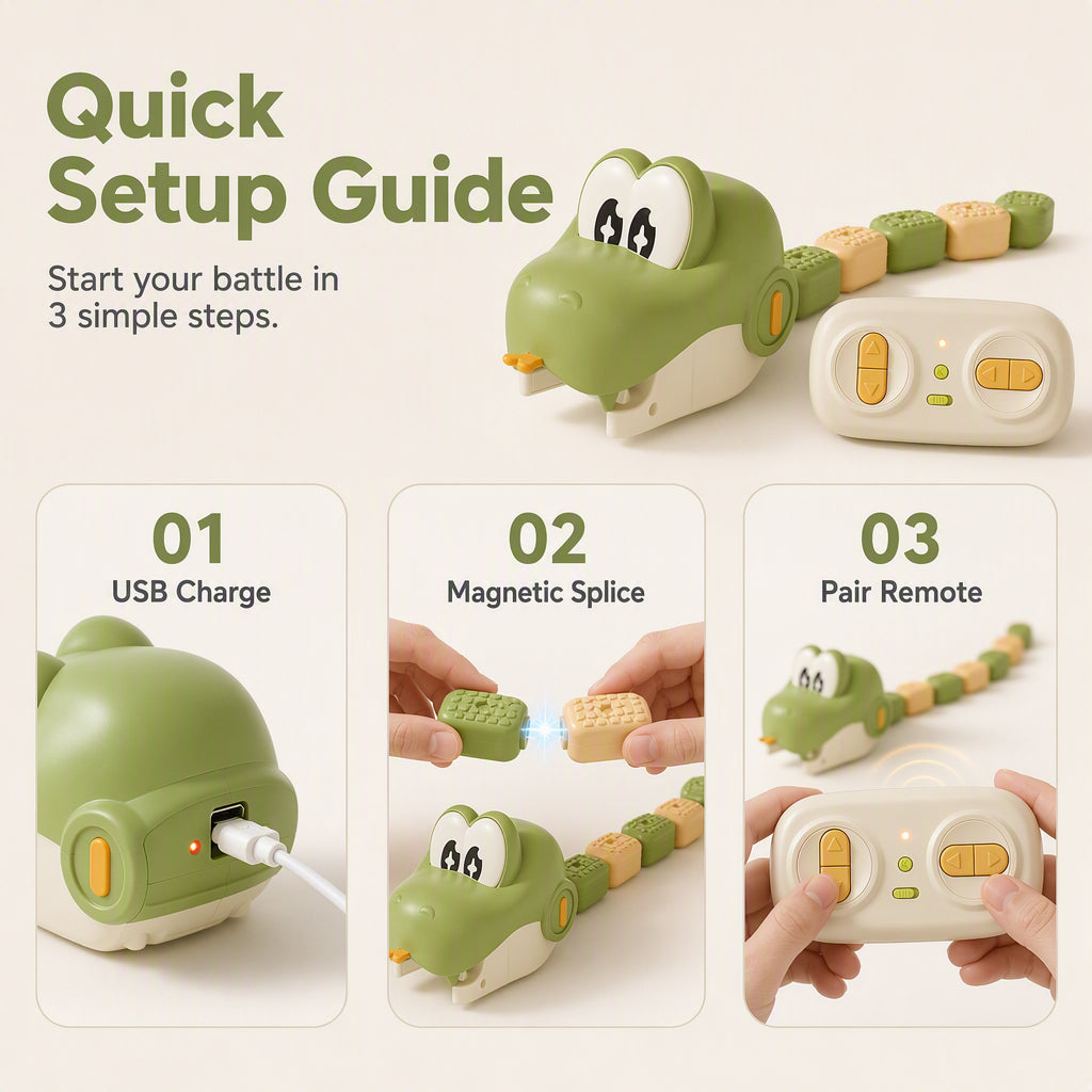 🐍 50% korting! RC Battle Snake – magnetisch groeiend, nauwkeurige afstandsbediening & interactief. Perfect voor ouder-kind speelplezier zonder schermen! 🎮✨