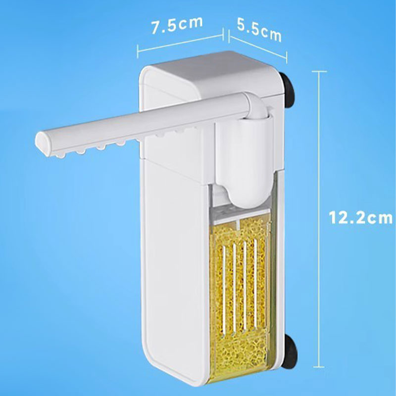 🐠 50% korting! Compact aquariumfilter – filtratie, circulatie & beluchting in 1. Uitneembare onderdelen, stil & voor kleine aquariums! 💧✨