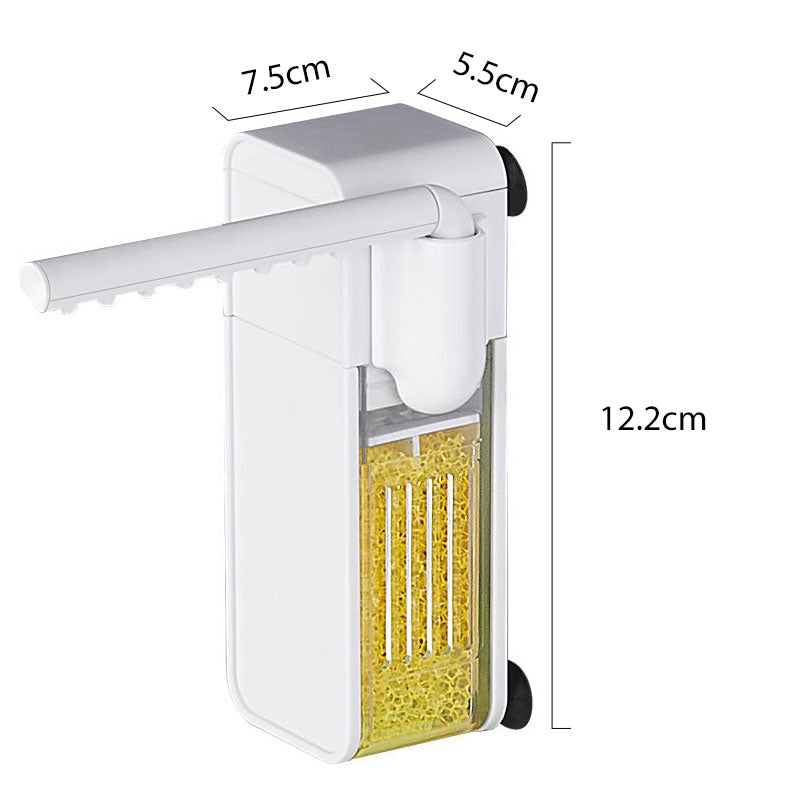 🐠 50% korting! Compact aquariumfilter – filtratie, circulatie & beluchting in 1. Uitneembare onderdelen, stil & voor kleine aquariums! 💧✨