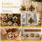 🎄 50% korting! 5D DIY kerstbal – fonkelende parels & acryl, 3D-gloed, eenvoudig te maken. Perfect voor boom, raam & cadeau! ✨🎁