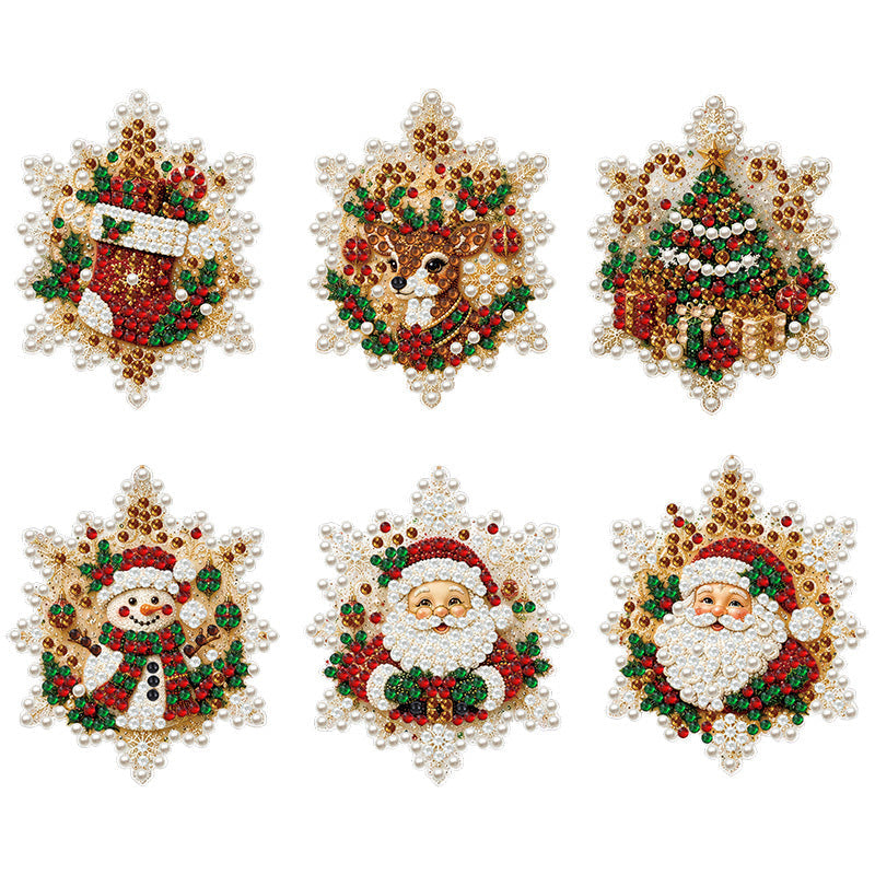 🎄 50% korting! 5D DIY kerstbal – fonkelende parels & acryl, 3D-gloed, eenvoudig te maken. Perfect voor boom, raam & cadeau! ✨🎁