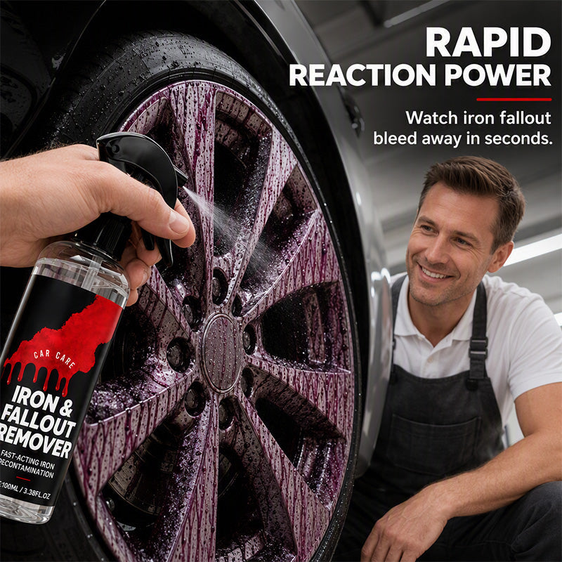 🚗 50% korting! IJzer- & metaalverwijderaar spray – pH-neutraal, lost remstof, roest & metaaldeeltjes op. Voor velgen & lak – snel & effectief! ✨🧼