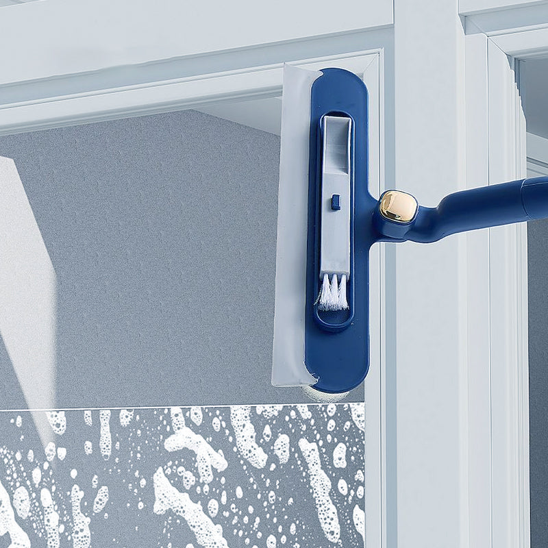 🎉 ¡OFERTA ESPECIAL – 50% DE DESCUENTO! 🎉 Limpiacristales con escobilla para ventanas de gran altura
