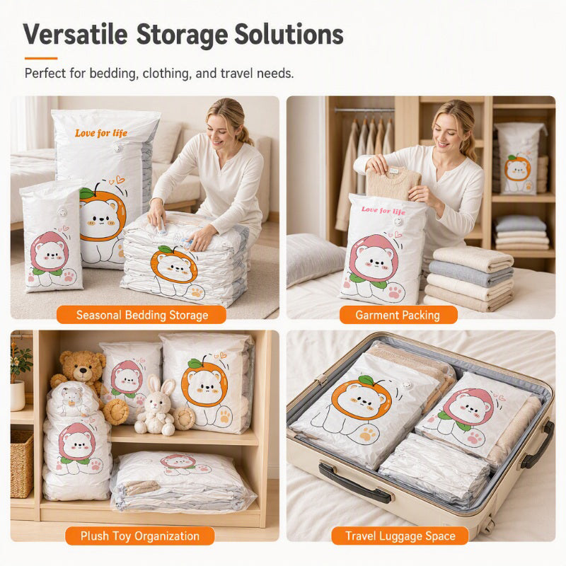 🧳 50% korting! Handmatige 3D compressiezak – geen pomp nodig, 7-laags PE & dubbele afdichting. Maximaliseer uw opbergruimte – bescherm dekens & kleding! ✨🏠