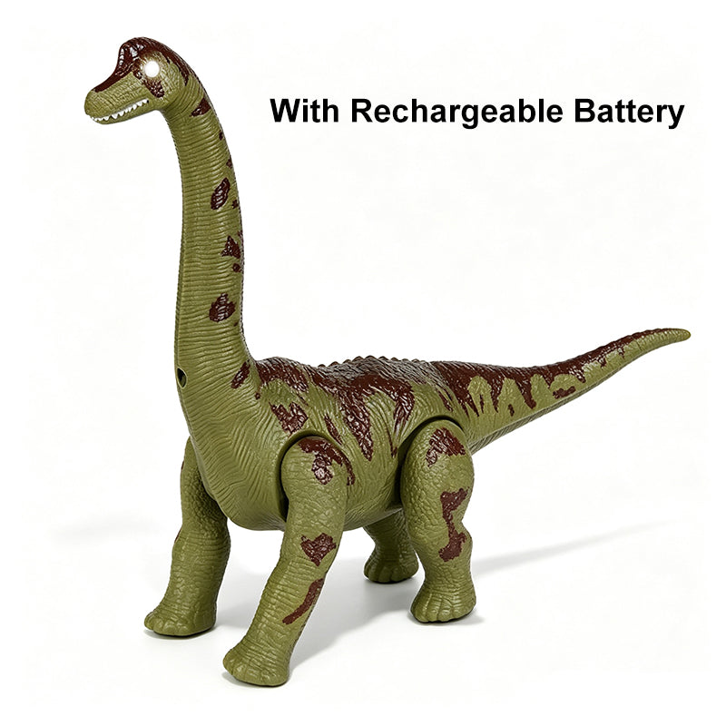 Elektrisch loopend Brachiosarus-dinosaurus-speelgoed