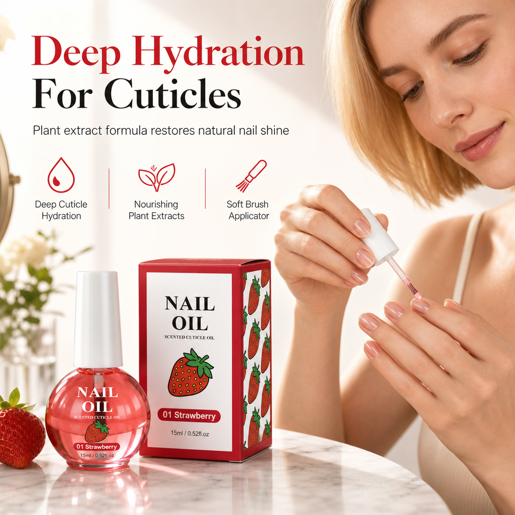 💅 50% korting! Voedende nagelriemolie – precisieborstel, diepe hydratatie & herstel. 6 geuren, 15 ml – transformeer droge nagelriemen! ✨🌸