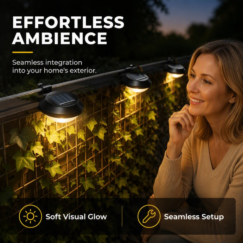 🌞2+1 GRATIS! Buitenwaterdichte Zonne-LED Dakgoot Wandlampen – Draadloos, Weerbestendig & Perfect voor Tuin, Schuur en Veranda 🌞💡