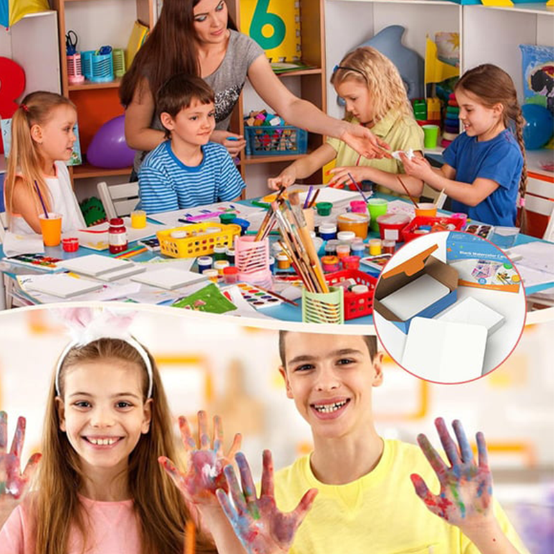 🎄 50% korting! Blanco watercolor kaarten & enveloppen – maak persoonlijke kerstkaarten met uw eigen kunstwerk. Perfect voor familie & vrienden! ✨🎨