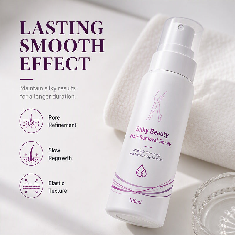 🌿 50% korting! Ontharingsspray met jojoba & aloë vera – diepe werking op haarzakjes, hydraterend & zacht voor de gevoelige huid. Pijnloos & moeiteloos! ✨💚