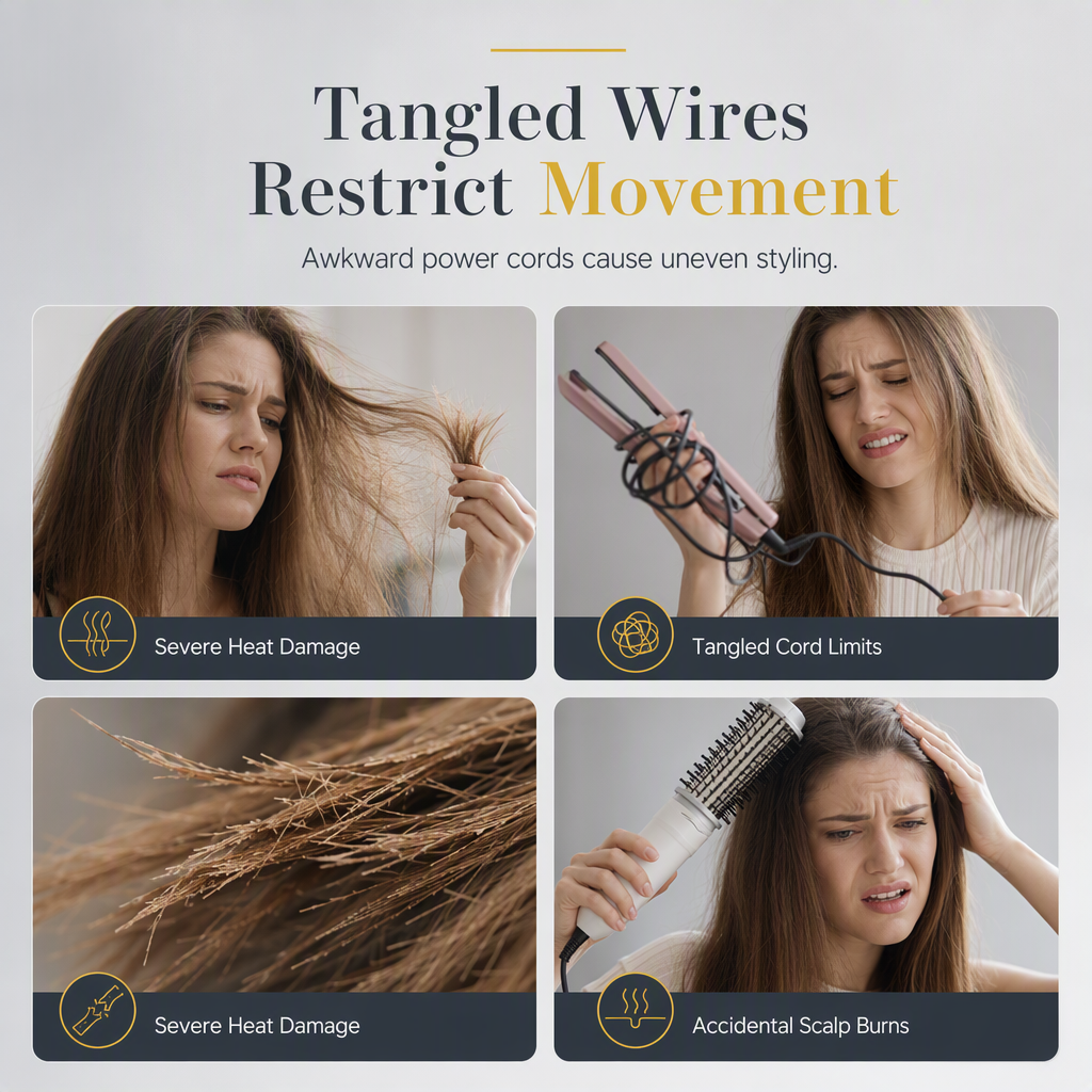 💇‍♀️ 50% korting! Draadloze stylingkam – 3 temperaturen, beschermende tanden & lange batterijduur. Voor salonachtige gladheid overal & altijd! ✨🔋