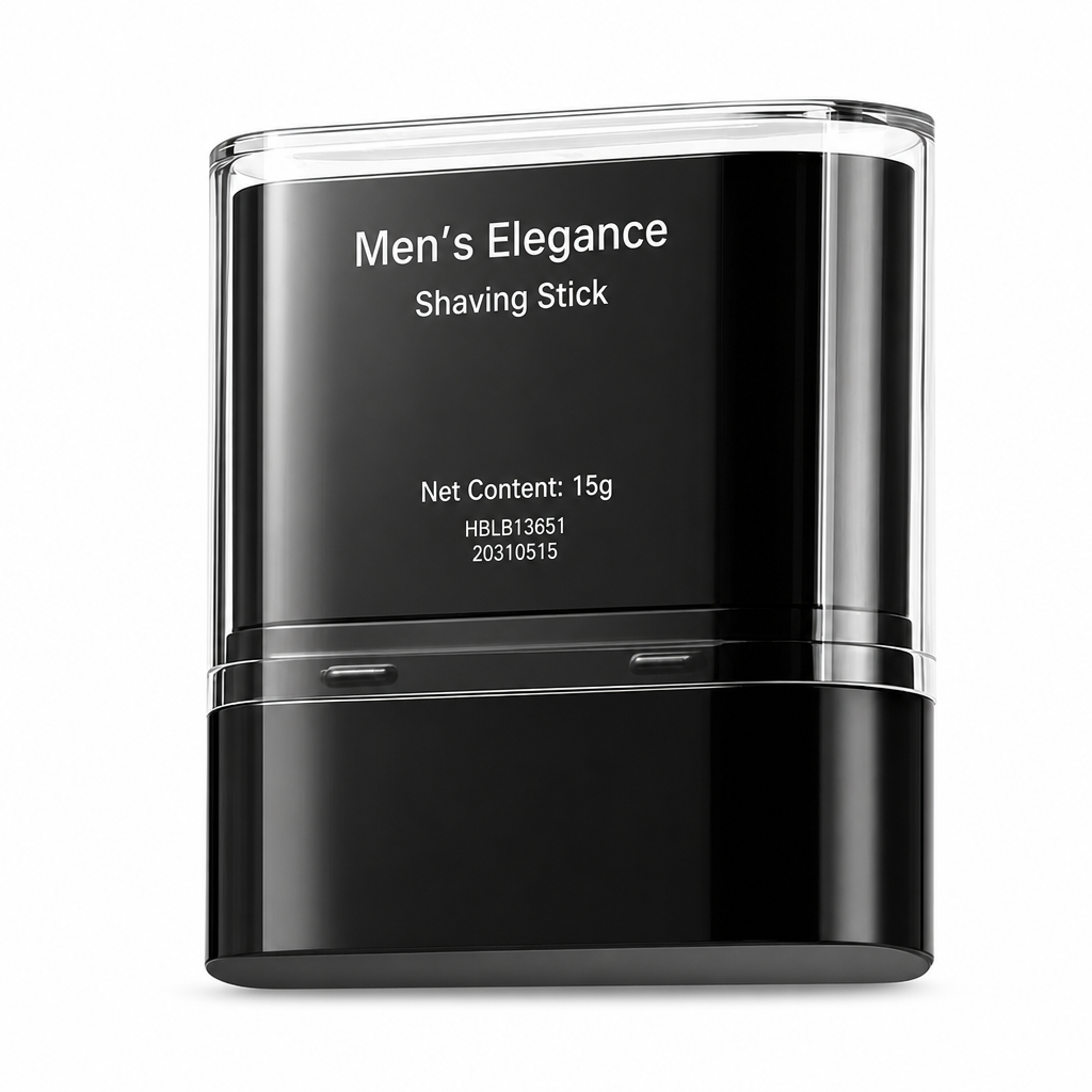 🔥NU 50% KORTING! 3-in-1 Elegance-scheerstick voor heren – Vaste scheerschuimstick met natuurlijke hydraterende oliën, onmiddellijke huidbescherming voor een glad scheerresultaat, draagbare scheerbalsemstick voor dagelijkse verzorgin