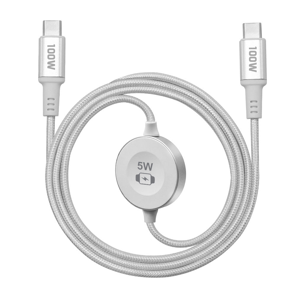 ⌚ 50% korting! Snellaadkabel voor horloges – magnetisch kliksysteem & USB-C-voeding. Laad horloge, telefoon & meer met 1 kabel! ✨🔋